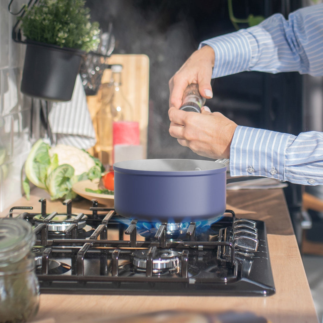 Dunstabzugshaube für Gasherd