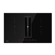 Ciarra ONE Induktionskochfeld mit Dunstabzug Ultra 830 mm mit integriertem Plasma⁺-System und Boost und Flexzone CBBEH834BBFF-OW