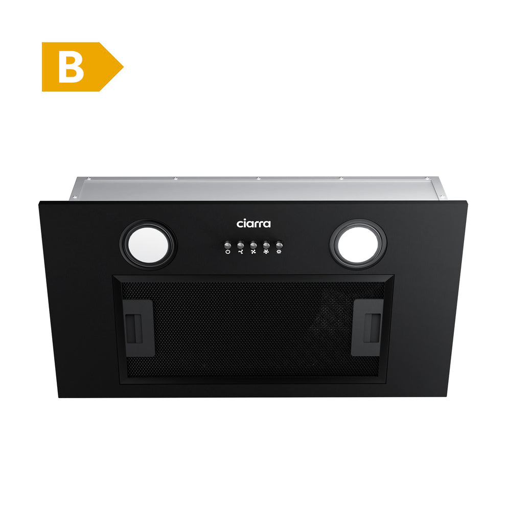 Ciarra Einbau Unterbau Integrierte Dunstabzugshaube 52cm Ohne Abluft CBCB5913A-B