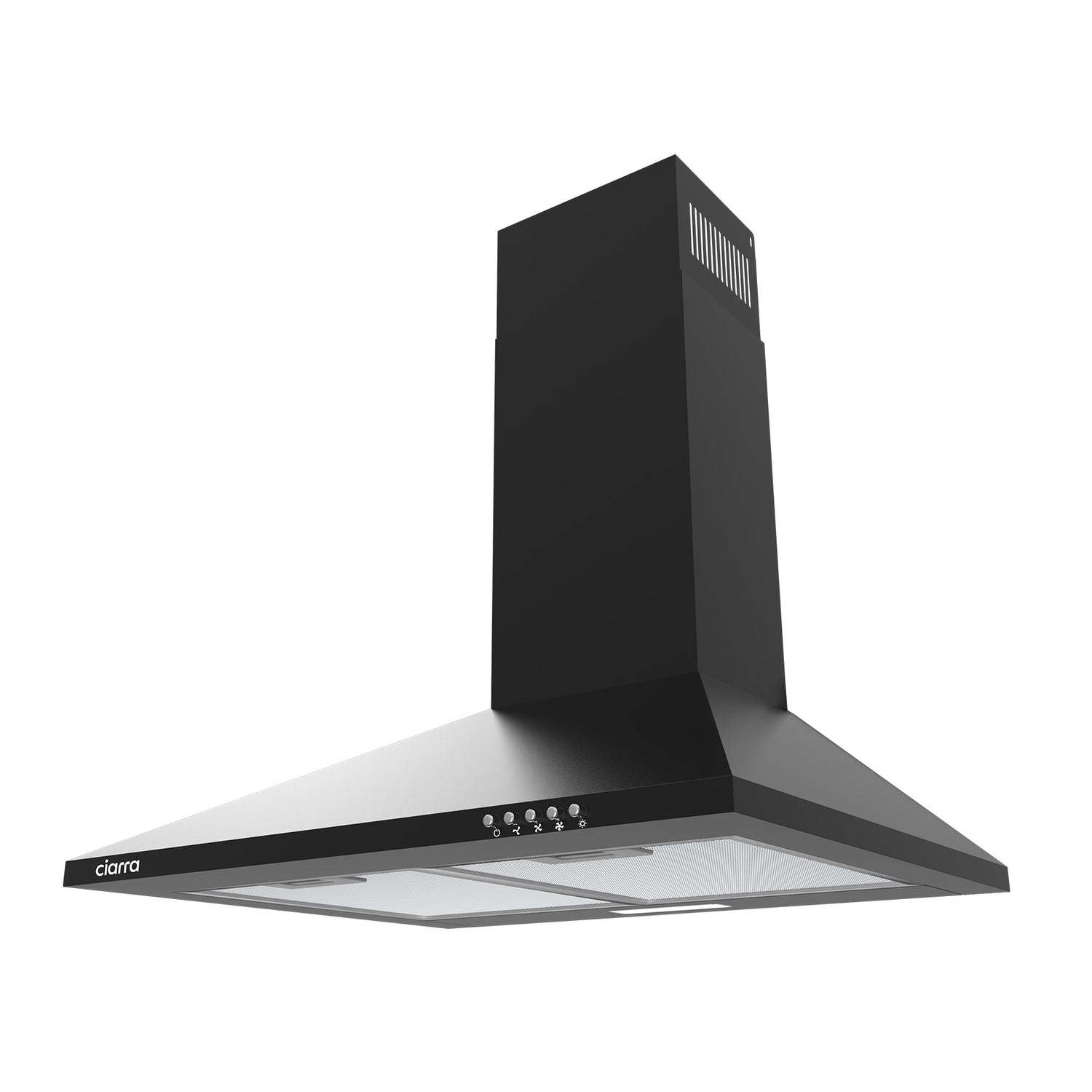 CIARRA 60cm Pyramide wandmontierte Dunstabzugshaube CBCB6201-OW