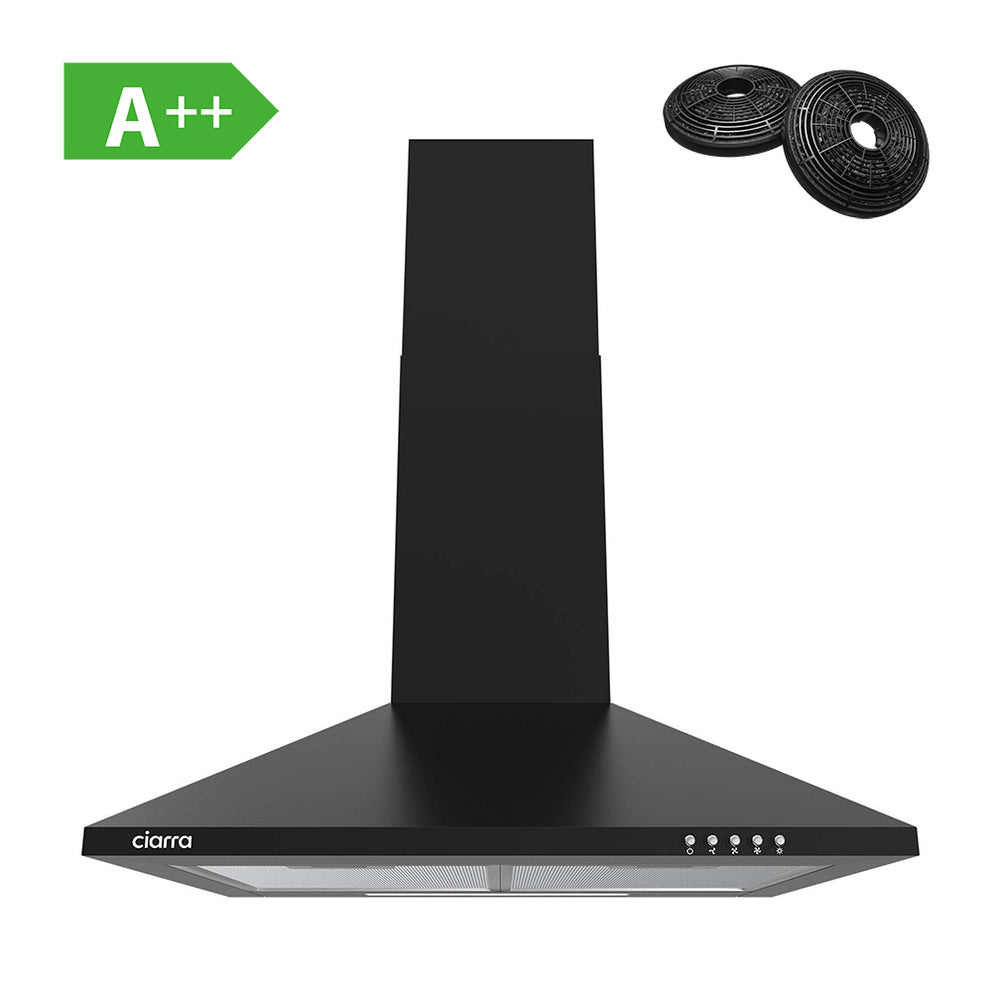 CIARRA 60cm Pyramide wandmontierte Dunstabzugshaube CBCB6201-OW