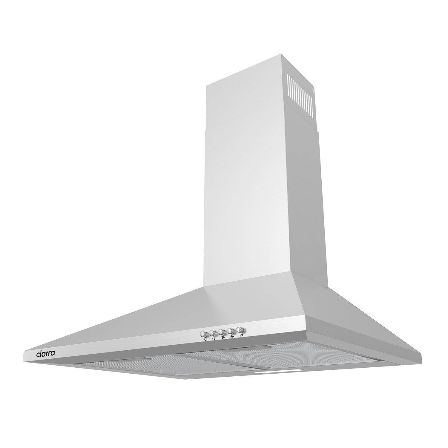 CIARRA 60cm Pyramide wandmontierte Dunstabzugshaube CBCS6201-OW