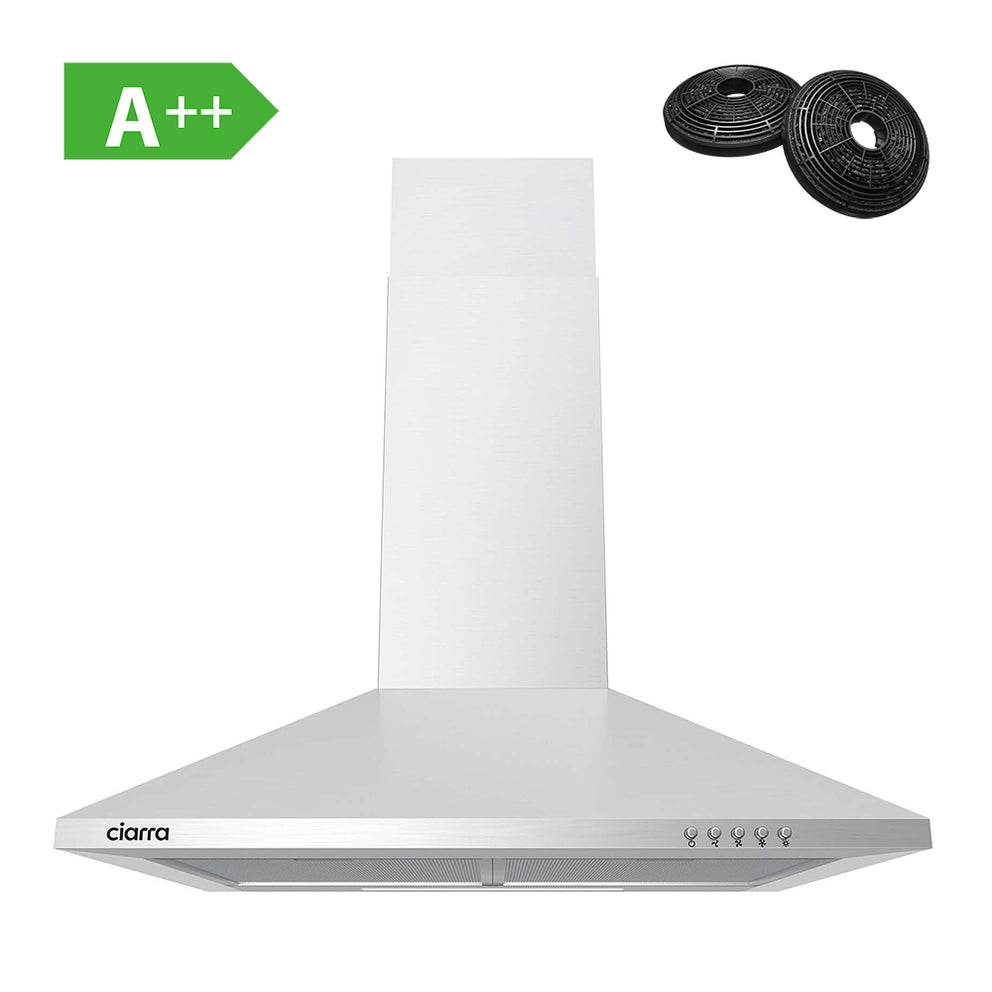 CIARRA 60cm Pyramide wandmontierte Dunstabzugshaube CBCS6201-OW