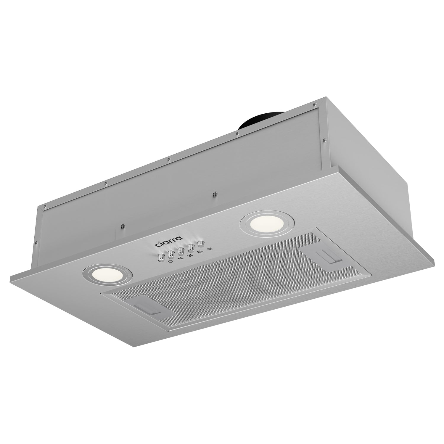 CIARRA Einbau Unterbau Integrierte Dunstabzugshaube 300m³/h 52cm Ohne Abluft CBCS5913A-OW