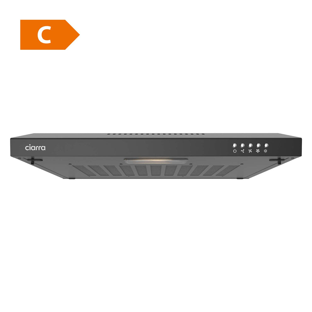 CIARRA Einbau Unterbau Integrierte Unterbauhaube Dunstabzugshaube 60cm CBCB6903-OW