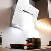 CIARRA Smart Kopffreihaube Wi-Fi App Control 60cm 700m³/h UV-Licht EEK A+++ CBCS6736G-OW