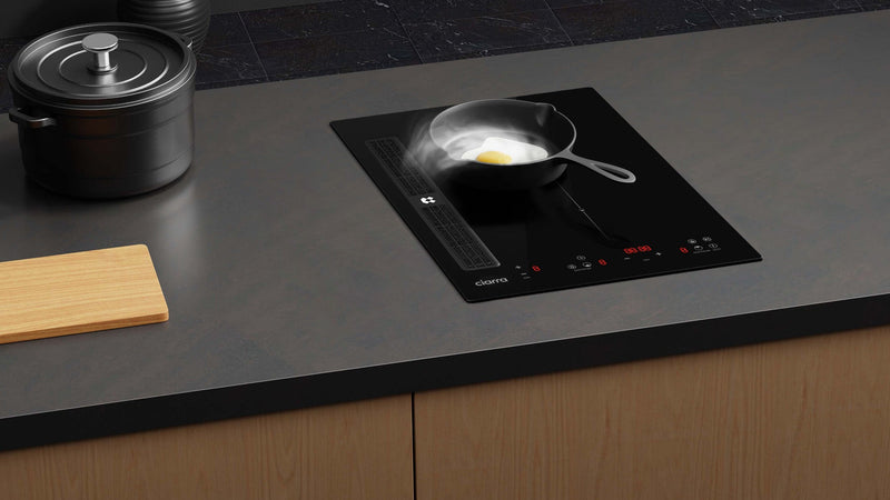 Platzsparend und leistungsstark: Ciarra Induktionskochfeld Downdraft