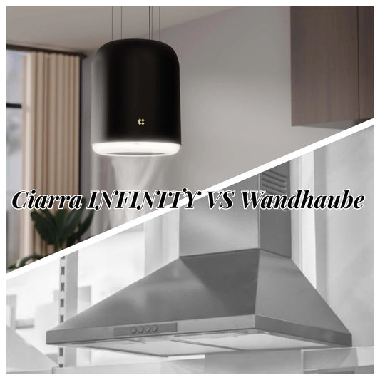 Wandhaube VS Ciarra INFINITY Insel-Dunstabzugshaube