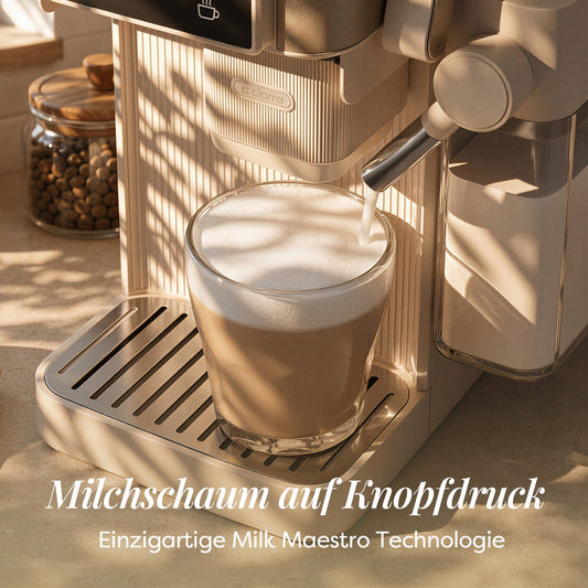 Kaffeemaschinen mit Milchaufschäumer
