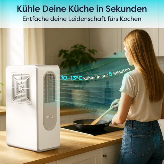 Mobile klimaanlage ohne abluftschlauch mit kühlmittel​