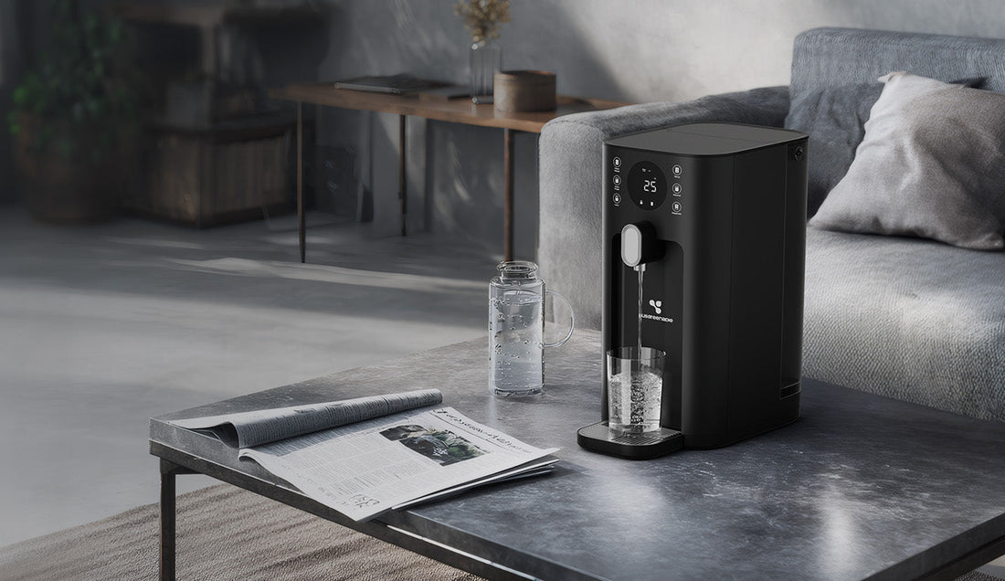 Heißwasserspender mit Filter