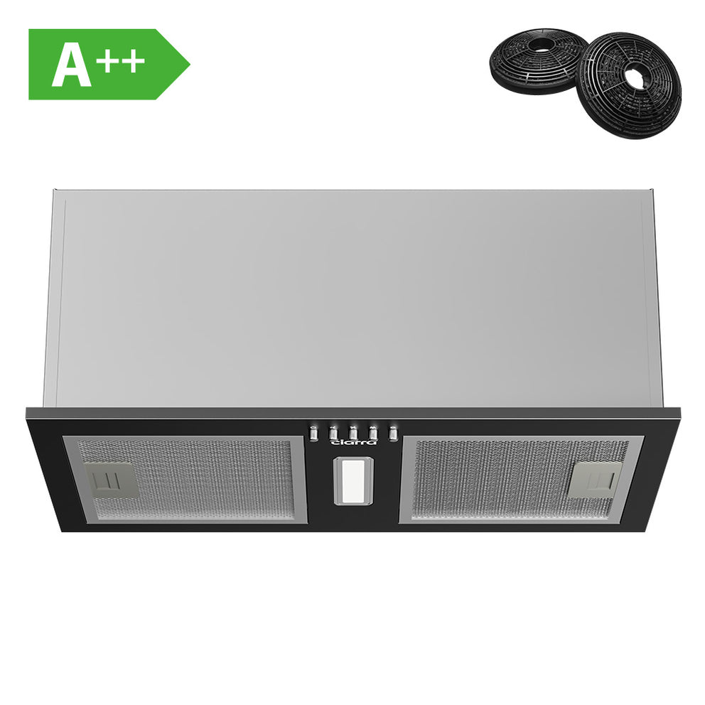 Hotte encastrable noire 52 cm Ciarra CBCB5937A