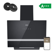 CIARRA 60cm Kopffreihaube Dunstabzugshaube Touch-Steuerung CBCB6736H-OW