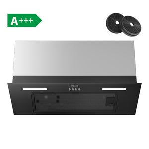 Ciarra 60cm Einbau Dunstabzugshaube Umluft Abluft Schwarz CBCB6926A-OW