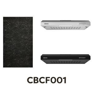 CIARRA Aktivkohlefilter Kohlefilter Ersatzfilter Dunstabzugshaubenfilter Zubehör Filter CBCF001-OW