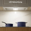 Ciarra silberne Einbau-Dunstabzugshaube 52 cm CBCS5937A