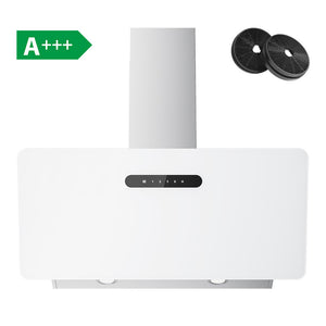 Ciarra Smart Kopffreie Dunstabzugshaube 90cm Wi-Fi Touch-Steuerung Weiß CBCW9736K-OW