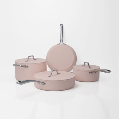 Ciarra Beyond Rosa Topf Set Kochgeschirr-Set Sakura Candy (4 Stück)