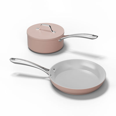 Ciarra Beyond Bratpfanne Kochgeschirr Mini-Duo | Sakura Candy