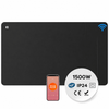 Ciarra WLAN Elektroheizung 1500W IP24 | Schwarze Badheizung