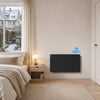 Ciarra WLAN Elektroheizung 1500W IP24 | Schwarze Badheizung