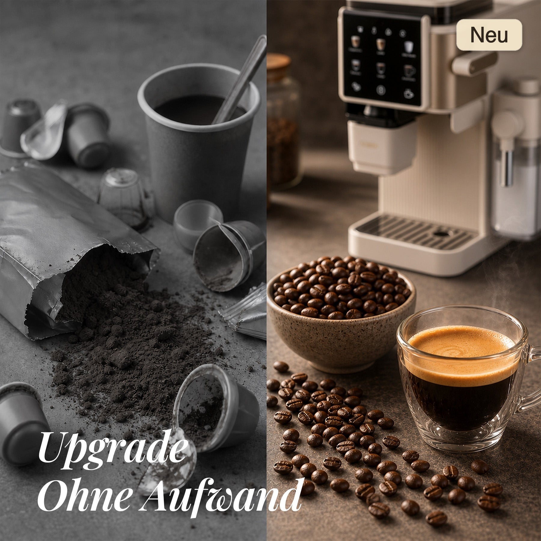 Müheloses Upgrade auf Barista-Qualität – Jetzt mit 20% Einführungsrabatt!