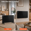 Ciarra WLAN Konvektorheizung 2000W IP24 Schwarz | CBHX20-B