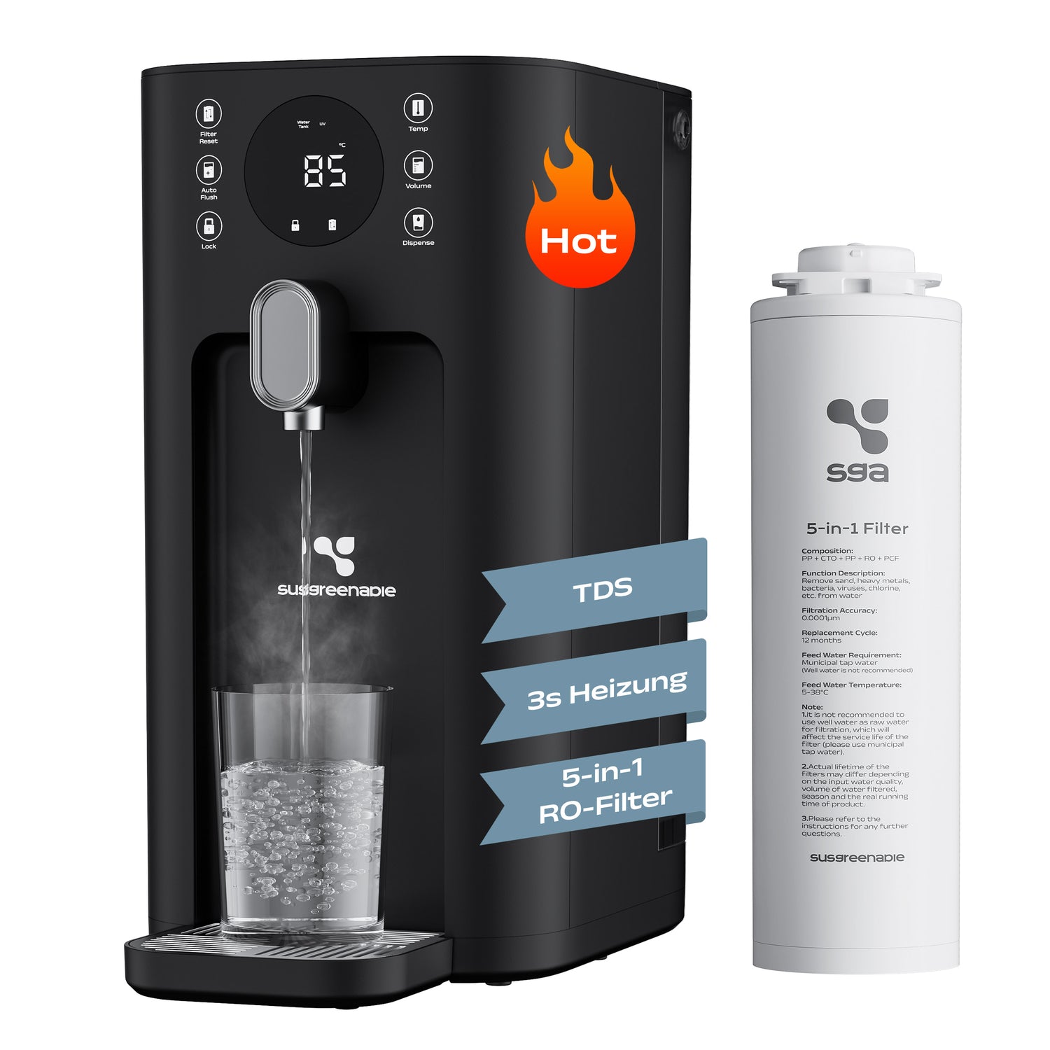 Wasserfilter Umkehrosmoseanlage