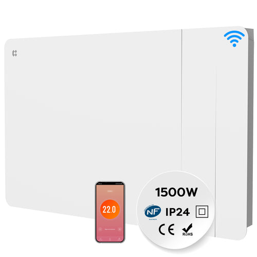 Smart Elektroheizung mit Keramikkern 1500W