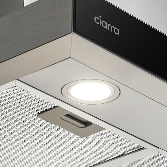 CIARRA 60cm Dunstabzugshaube Touch Bedienung 4 Stufen CBCS6102-OW